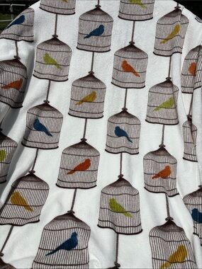 Storehouse Bird Cage Throw Blanket